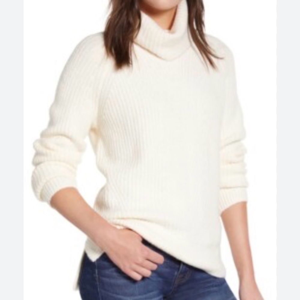Madewell Cream Sweater size Large